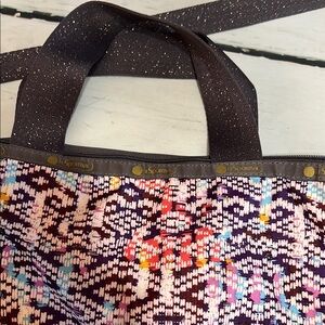 Lesportsac Vibrant Patterned Tote Bag
